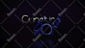 make 3d gold logo animation