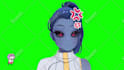 design vtuber live2d model in anime art illustration ready to rig
