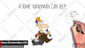 make home handyman 2d animated promo video