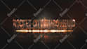 create hot and gold animation for your text or logo