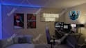 design animated twitch stream overlay, twitch logo, panels, screens, alerts