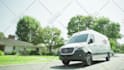 add your logo on a delivery van car video