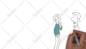 create custom real estate whiteboard video content