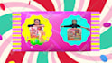 create 2 kids colorful sweet candy intro