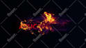 create fire logo intro animation