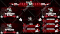 design custom animated overlay , panels  and logo for streamer