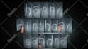 write your message with chalk in this compositing video