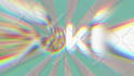 create a digital glitch logo animation