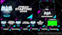 design animated custom twitch overlays,logo for your stream