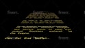 make star wars  intro with your text
