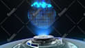 create futuristic logo reveal