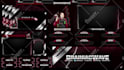 design twitch logo, stream animated overlay kick, twitch stream package, screens