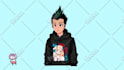 rig live2d model for vtuber, vtube studio from png image