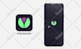 make an animated gif or splash screen for web or mobile app