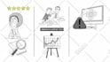 do cartoon doodle animations for youtube educational course