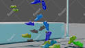create 3d animation and or rigging in blender or maya or c4d for games