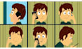 create an auto car insurance 2d animated promo video