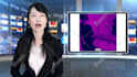 make a breaking news chinese female spokesperson video