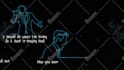 create creative hand drawn lyric music video