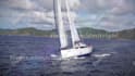 add your logo or text on real yacht video