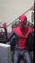help with any personalised greetings and messages as spiderman