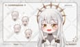create chibi pngtuber for stream, discord, vtuber and twitch
