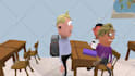 make an animated 3d scripted short story  video
