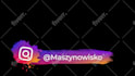social media lower thirds with your text