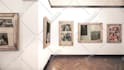 create 3d art gallery museum slideshow video