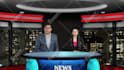 make a double anchor breaking news video for promotion