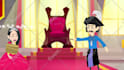 create two 2d animated kids learning videos for youtube