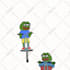 make a 2d hand drawn animation and GIF