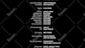 produce end credits for your production