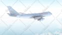 add your logo or text on a flying boeing plane