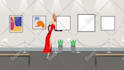 create southpark style cartoon animation video