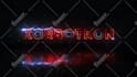 create cyberpunk neon light metallic glow logo reveal intro animation video