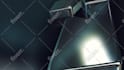 make this 3d metallic silver logo animation