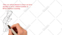 create custom whiteboard animation explainer or doodle video