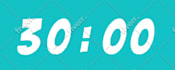 create a timer video countdown clock up to 60 minutes