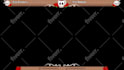 custom cute animated overlay design for vtuber or twitch streamers