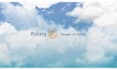 do jet plane fly through sky clouds logo reveal intro opener
