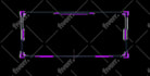 create animated twitch cam overlay
