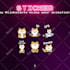design custom sticker for facebook, discord twitch
