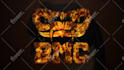 create 3 fire snake logo animation intro