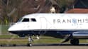 add your business logo or text on a jet plane video