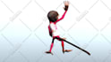 create 3d stylish characters animation video for you with blender