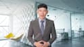 be your asian video spokesperson on green screen