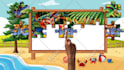 create a jigsaw puzzle video for kids