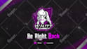 create animated brb, offline, ending, lobby screen for kick, twitch or youtube