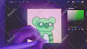 create nft character collection in doodles, chibi style